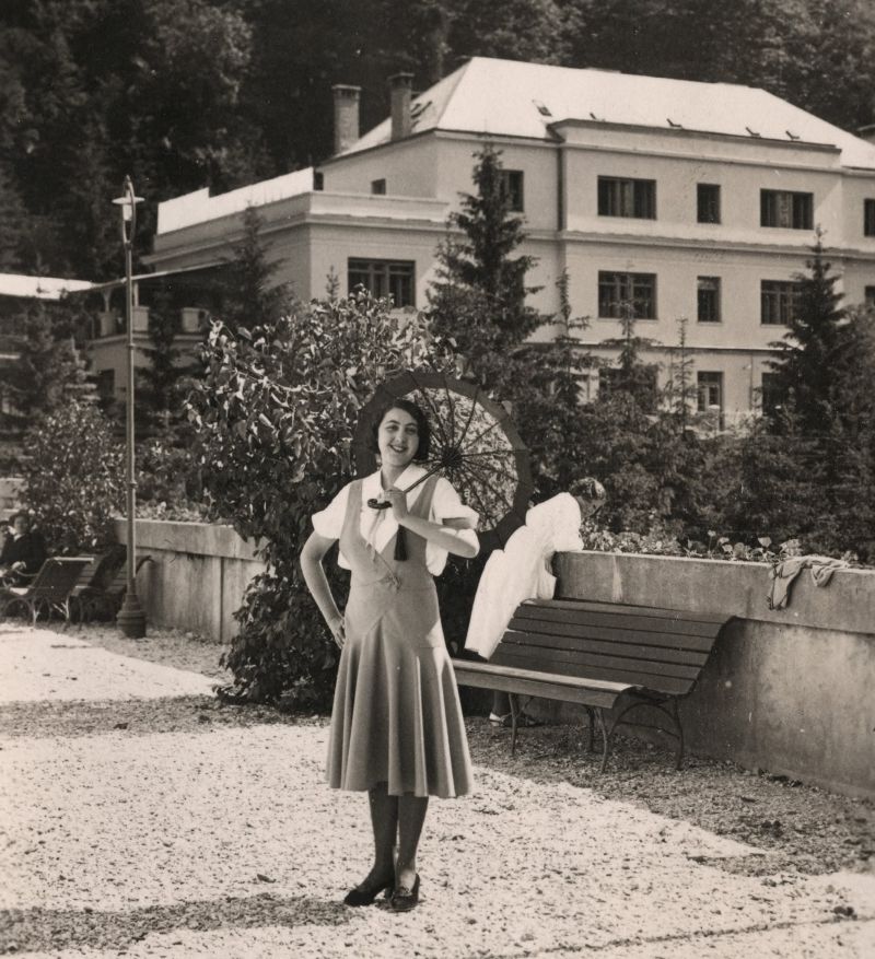 Sljeme. Lječilište Brestovac oko 1930. godine